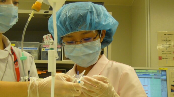 健康福祉学部 看護学科 1年 イメージ