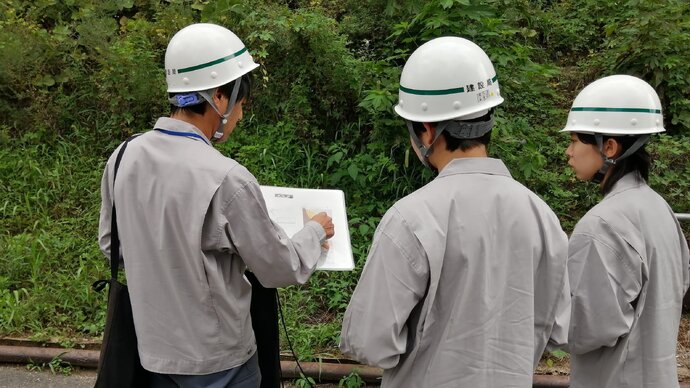 都市環境学部 都市基盤環境学科 1年 イメージ