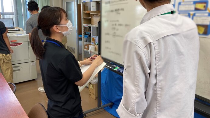 健康福祉学部 看護学科 1年 イメージ